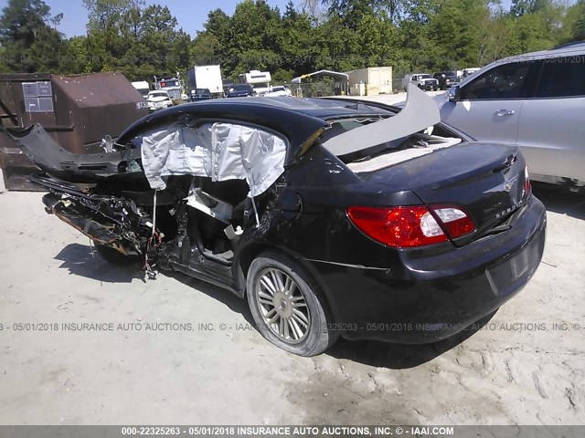 1C3LC56K07N528939 - 2007 CHRYSLER SEBRING TOURING GRAY photo 3