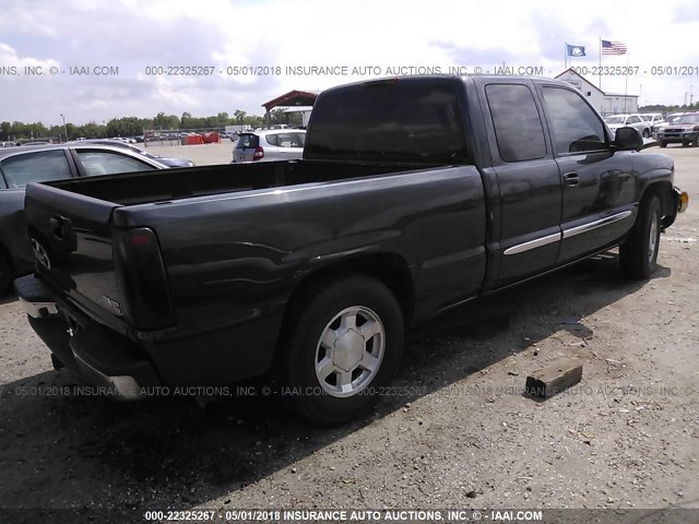 2GTEC19TX51313620 - 2005 GMC NEW SIERRA C1500 Pewter photo 4