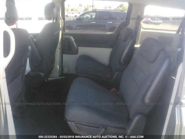 2D4RN5D12AR378596 - 2010 DODGE GRAND CARAVAN SXT GRAY photo 8