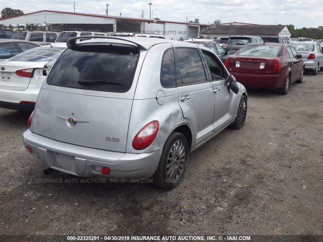 3A8FY78G56T208182 - 2006 CHRYSLER PT CRUISER GT SILVER photo 4