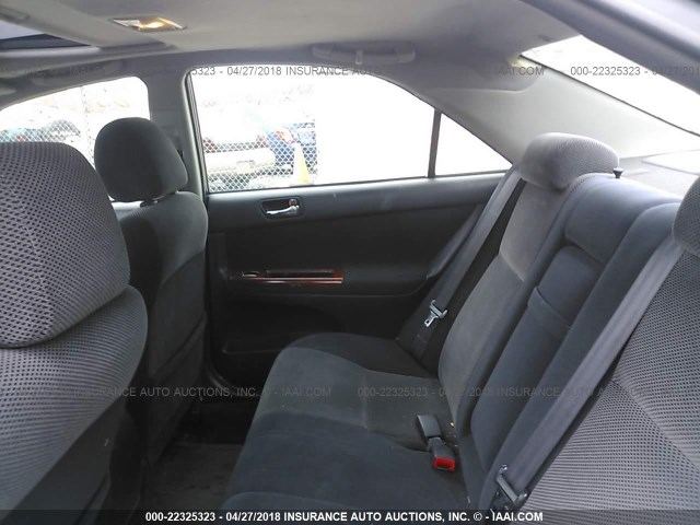 4T1BE32K73U205883 - 2003 TOYOTA CAMRY LE/XLE/SE ლურჯი ფოტო 8