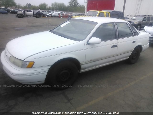 1FACP52U3PG149192 - 1993 FORD TAURUS GL WHITE photo 1