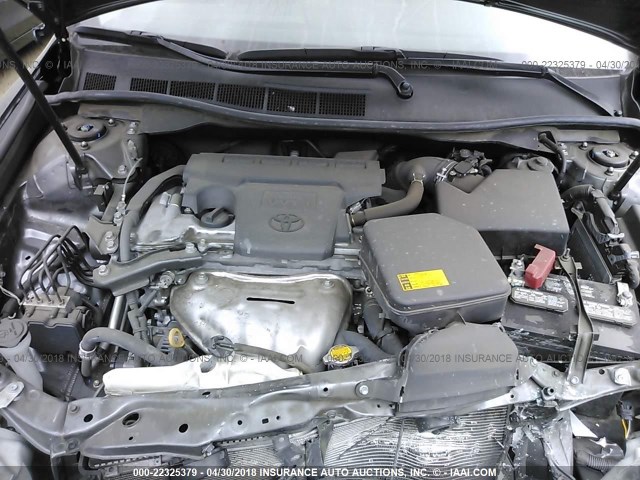 4T1BF1FK4EU468072 - 2014 TOYOTA CAMRY L/SE/LE/XLE 灰色 照片 10