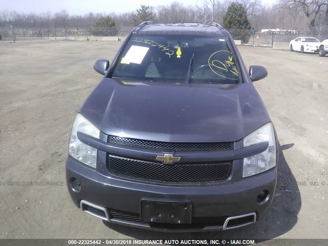 2CNDL737786040245 - 2008 CHEVROLET EQUINOX SPORT GRAY photo 6