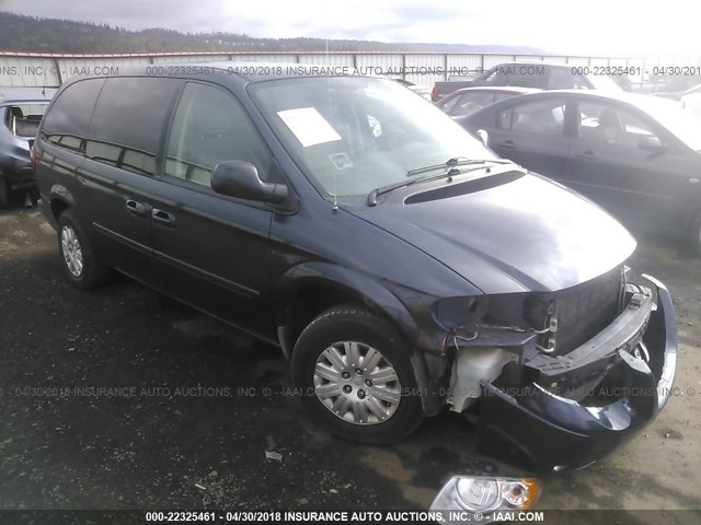 1A4GP44RX7B190022 - 2007 CHRYSLER TOWN & COUNTRY LX Dark Blue photo 1