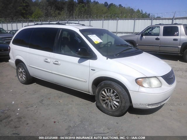 2C4GP74L92R717531 - 2002 CHRYSLER TOWN & COUNTRY EX WHITE photo 1