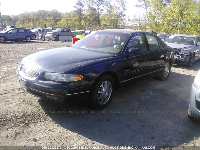 2G4WB52K6X1479423 - 1999 BUICK REGAL LS/LSE BLUE photo 2