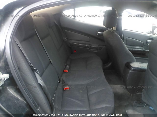 2G2WP582861190320 - 2006 PONTIAC GRAND PRIX BLACK photo 8