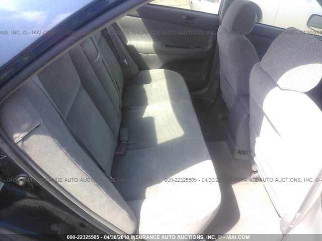 4T1BF32K72U523823 - 2002 TOYOTA CAMRY LE/XLE/SE ლურჯი ფოტო 8