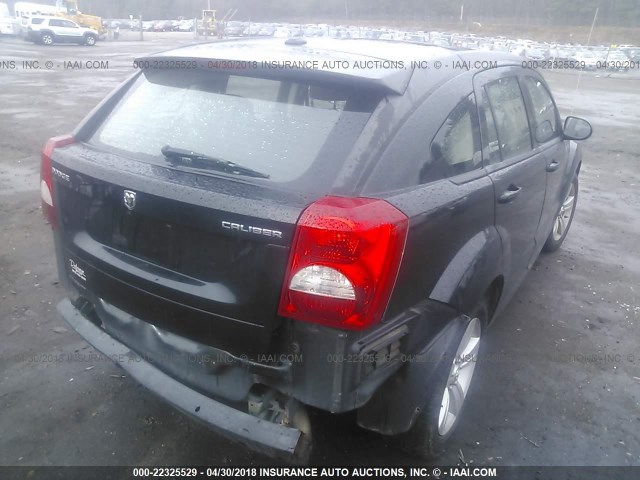 1B3CB3HA1BD108050 - 2011 DODGE CALIBER MAINSTREET BLACK photo 4