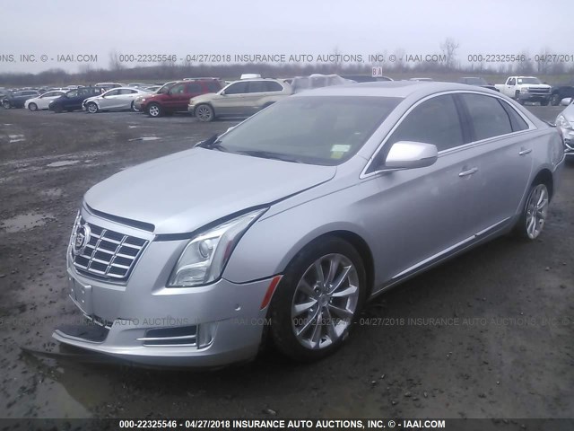 2G61P5S32E9186399 - 2014 CADILLAC XTS PREMIUM COLLECTION SILVER photo 2