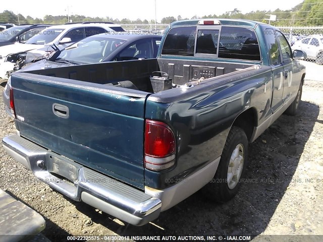 1B7GL23Y9VS123827 - 1997 DODGE DAKOTA GREEN photo 6