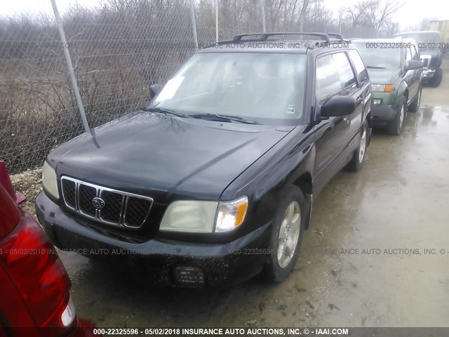 JF1SF65662G700371 - 2002 SUBARU FORESTER S 黑色 照片 2