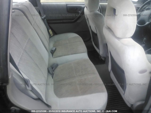 JF1SF65662G700371 - 2002 SUBARU FORESTER S 黑色 照片 8