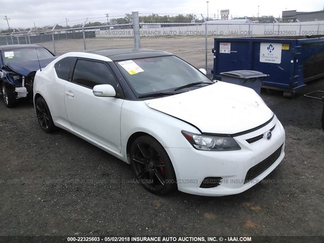 JTKJF5C76D3046633 - 2013 TOYOTA SCION TC 白色 照片 1