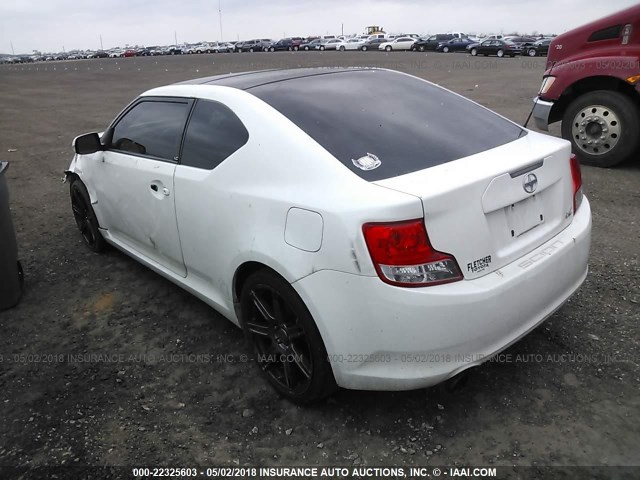 JTKJF5C76D3046633 - 2013 TOYOTA SCION TC 白色 照片 3