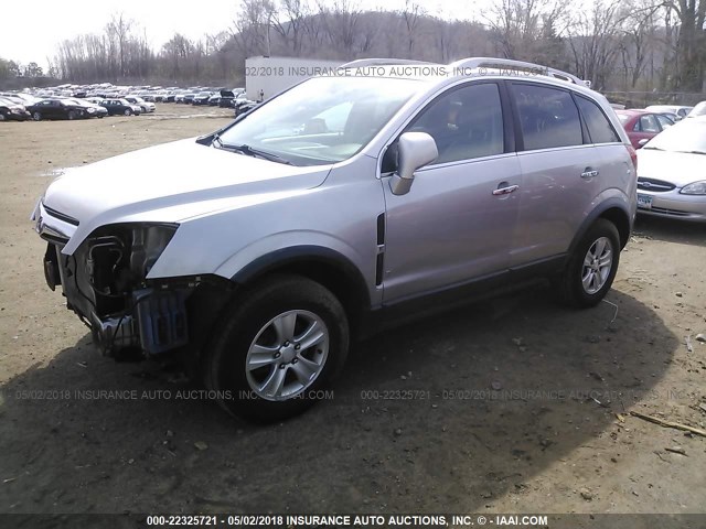 3GSCL33P28S655509 - 2008 SATURN VUE XE SILVER photo 2