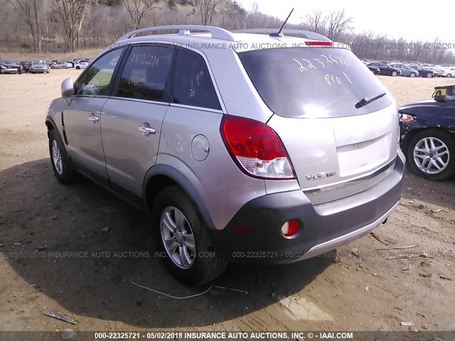 3GSCL33P28S655509 - 2008 SATURN VUE XE SILVER photo 3