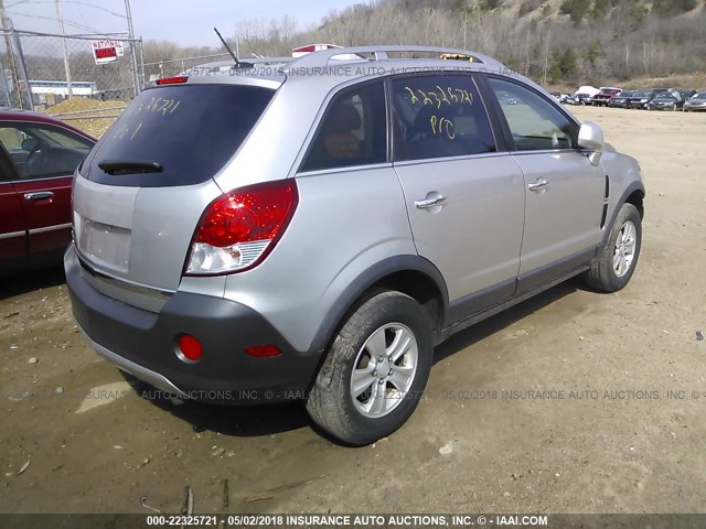 3GSCL33P28S655509 - 2008 SATURN VUE XE SILVER photo 4