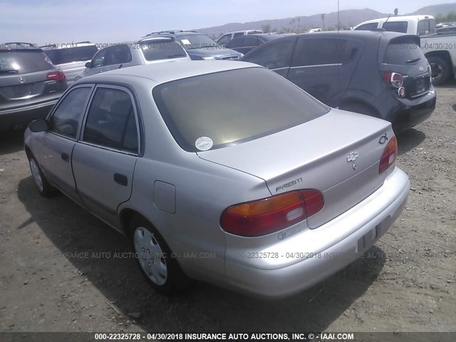 1Y1SK52801Z411605 - 2001 CHEVROLET GEO PRIZM LSI GRAY photo 3