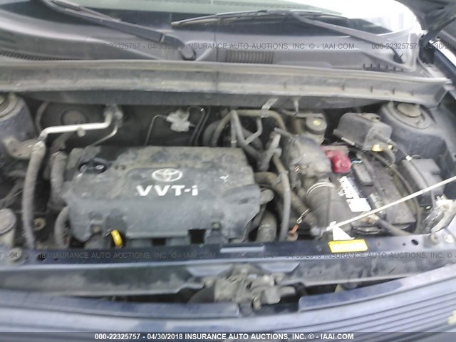 JTLKT324764062955 - 2006 TOYOTA SCION XB ლურჯი ფოტო 10