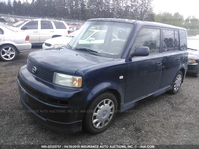 JTLKT324764062955 - 2006 TOYOTA SCION XB ლურჯი ფოტო 2