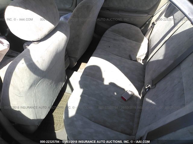 1NXBR18E0XZ225408 - 1999 TOYOTA COROLLA VE/CE/LE 黑色 照片 8