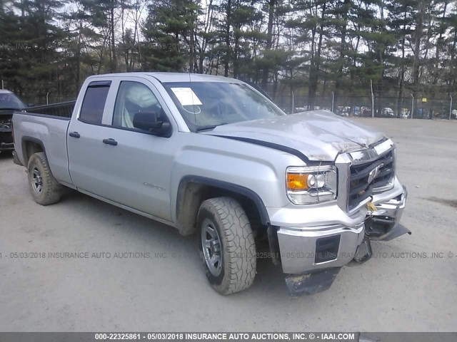 1GTR1TEH9EZ288544 - 2014 GMC SIERRA C1500 SILVER photo 1