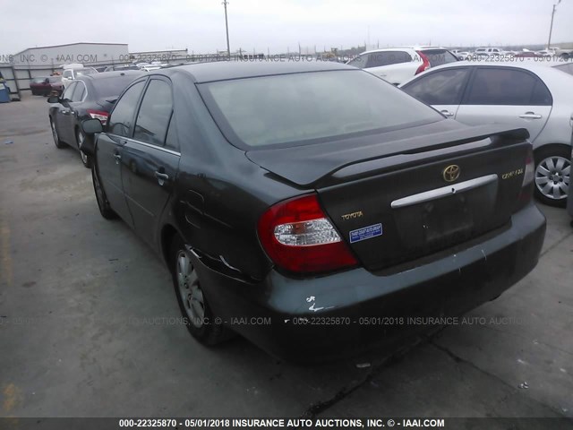 4T1BE32K84U295126 - 2004 TOYOTA CAMRY LE/XLE/SE მწვანე ფოტო 3