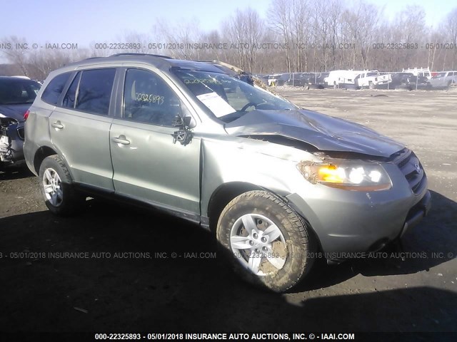 5NMSG73D69H330721 - 2009 HYUNDAI SANTA FE GLS GRAY photo 1