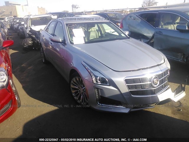 1G6AX5S37E0178163 - 2014 CADILLAC CTS LUXURY COLLECTION SILVER photo 1
