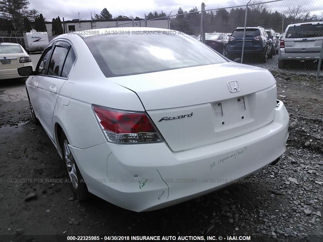 1HGCP26418A153458 - 2008 HONDA ACCORD LXP WHITE photo 3