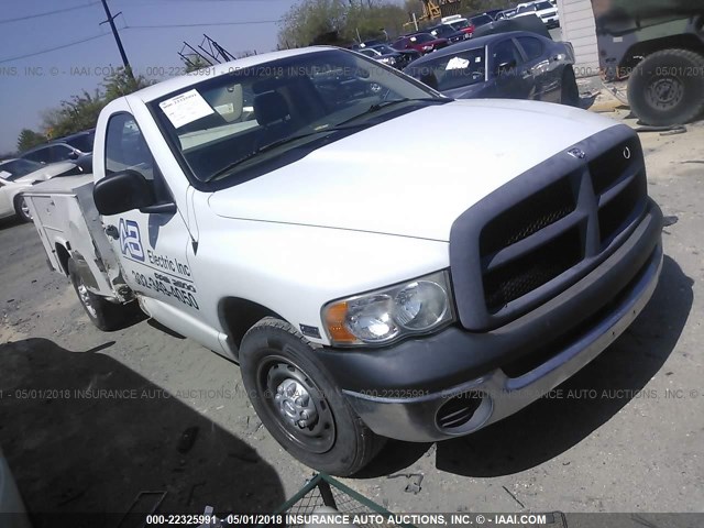 3D6WR26D05G831761 - 2005 DODGE RAM 2500 ST/SLT WHITE photo 1