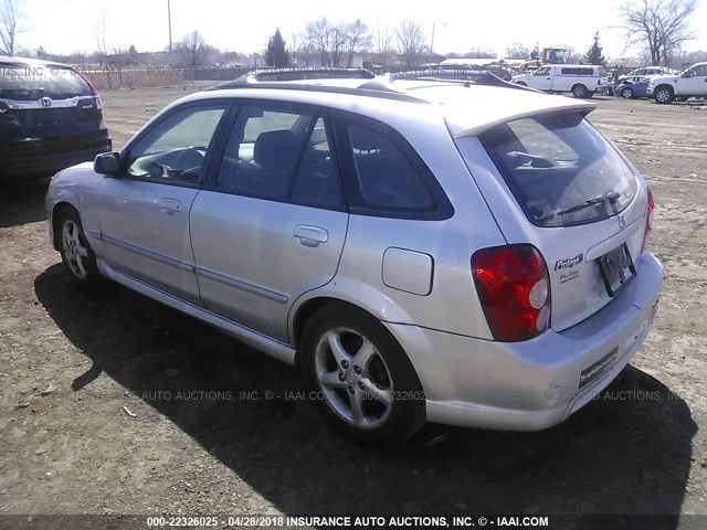 JM1BJ245121461177 - 2002 MAZDA PROTEGE PR5 银色 照片 3