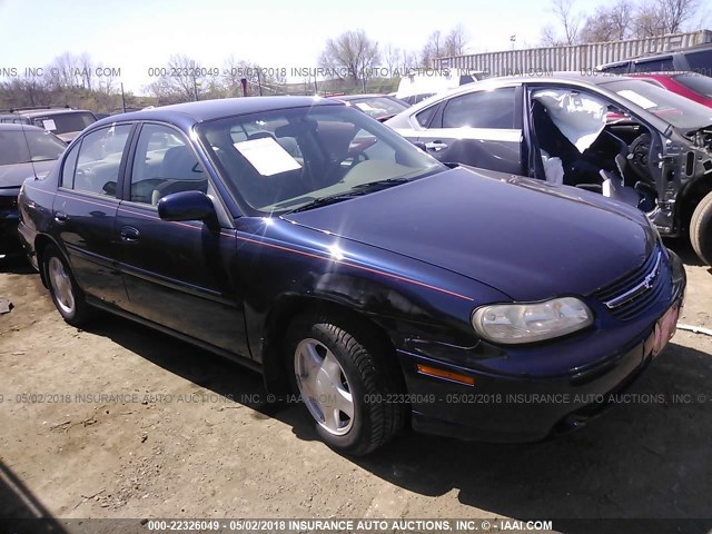 1G1NE52J2Y6300537 - 2000 CHEVROLET MALIBU LS 深蓝色 照片 1