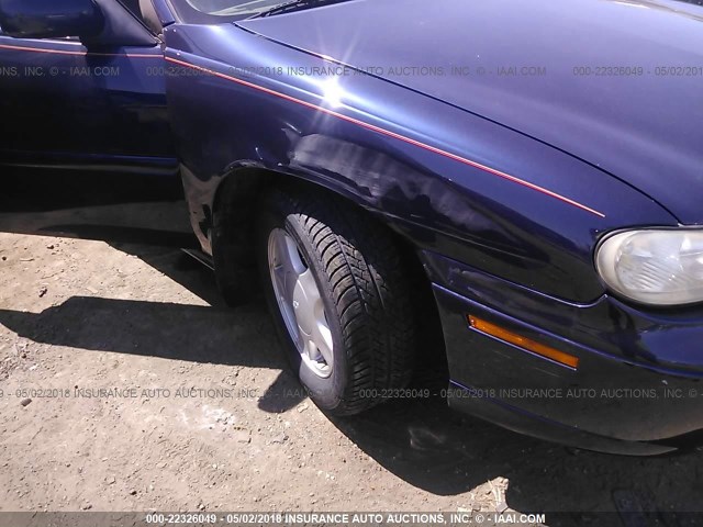 1G1NE52J2Y6300537 - 2000 CHEVROLET MALIBU LS 深蓝色 照片 6
