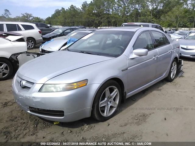 19UUA66204A039182 - 2004 ACURA TL SILVER photo 2