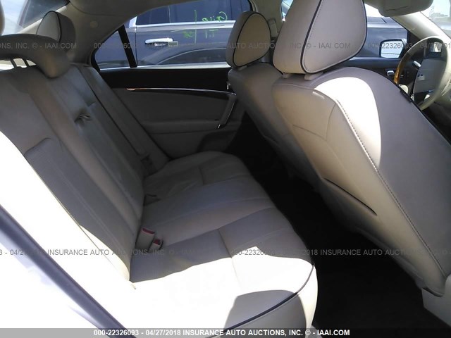 3LNDL2L3XBR752751 - 2011 LINCOLN MKZ HYBRID WHITE photo 8