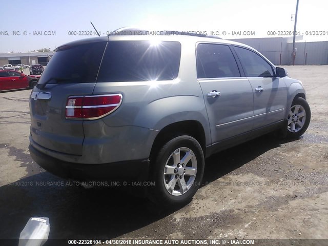 5GZER23747J138918 - 2007 SATURN OUTLOOK XR მწვანე ფოტო 4