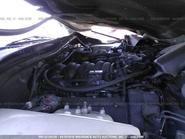 1LNHM87A45Y640267 - 2005 LINCOLN LS WHITE photo 10