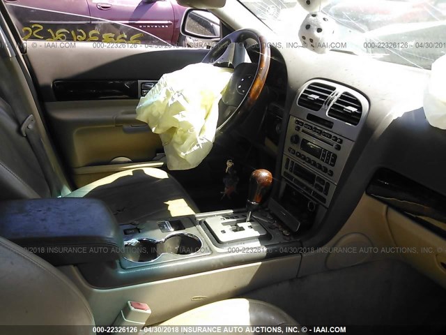 1LNHM87A45Y640267 - 2005 LINCOLN LS WHITE photo 5