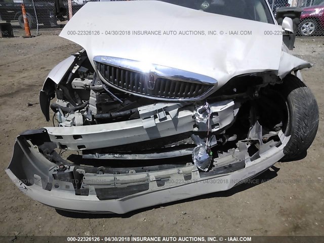 1LNHM87A45Y640267 - 2005 LINCOLN LS WHITE photo 6