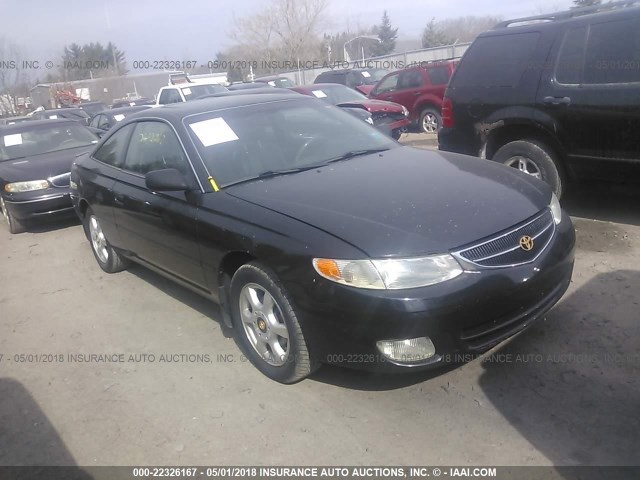 2T1CF28PXXC250807 - 1999 TOYOTA CAMRY SOLARA SE/SLE BLACK photo 1