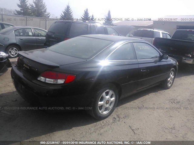 2T1CF28PXXC250807 - 1999 TOYOTA CAMRY SOLARA SE/SLE BLACK photo 4