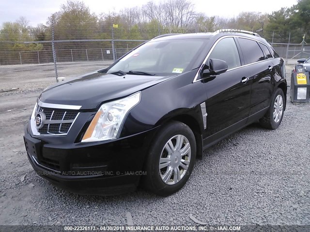 3GYFNAEY6BS582773 - 2011 CADILLAC SRX LUXURY COLLECTION BLACK photo 2