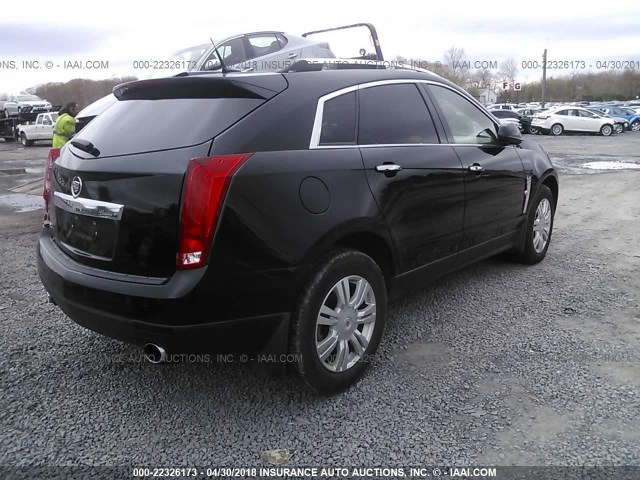 3GYFNAEY6BS582773 - 2011 CADILLAC SRX LUXURY COLLECTION BLACK photo 4