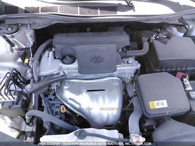 4T1BF1FK9HU354721 - 2017 TOYOTA CAMRY LE/XLE/SE/XSE Grau Foto 10