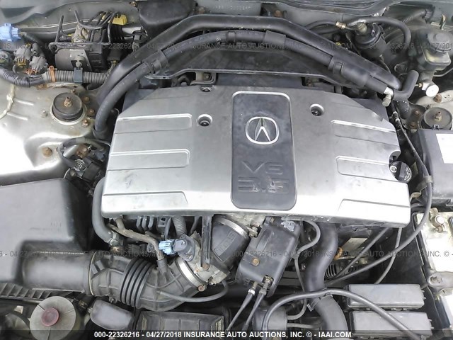 JH4KA965XYC000397 - 2000 ACURA 3.5RL SILVER photo 10