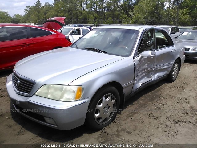 JH4KA965XYC000397 - 2000 ACURA 3.5RL SILVER photo 2