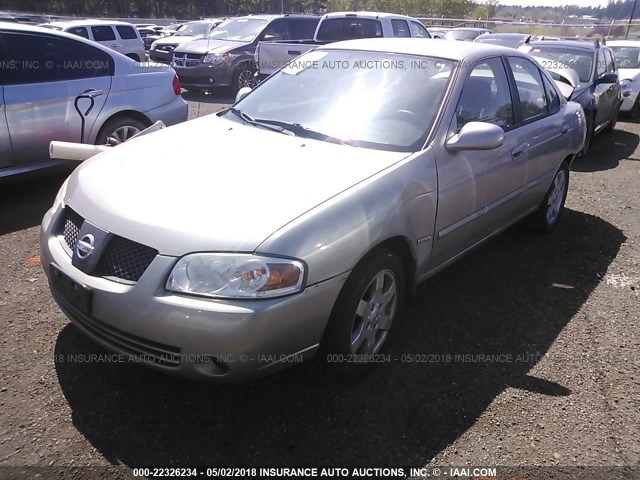 3N1CB51D46L622671 - 2006 NISSAN SENTRA 1.8/1.8S GOLD photo 2